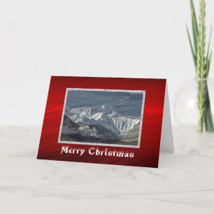 Cartes Pour Fêtes Annuelles Noël de Mt Everest