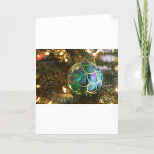 Cartes Pour Fêtes Annuelles Noël de paon