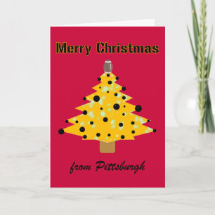 Cartes Pour Fêtes Annuelles Noël de Pittsburgh