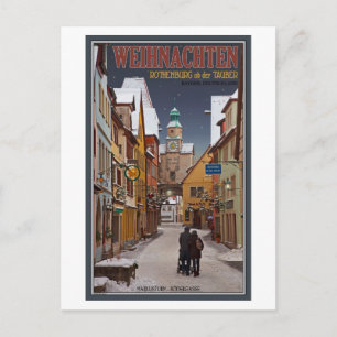 Cartes Pour Fêtes Annuelles Noël de Rothenburg - de Markusturm