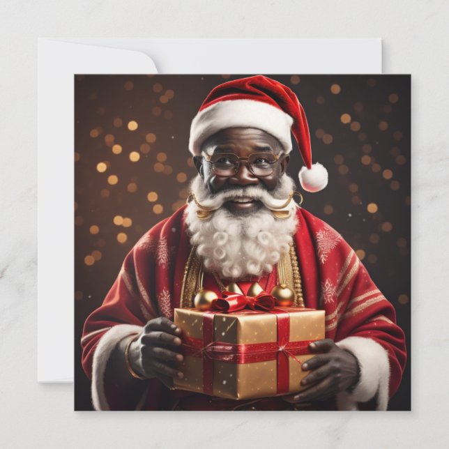 Cartes Pour Fêtes Annuelles Noël de Sinterklaas (Devant)