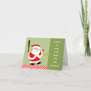 Cartes Pour Fêtes Annuelles Noël de softball