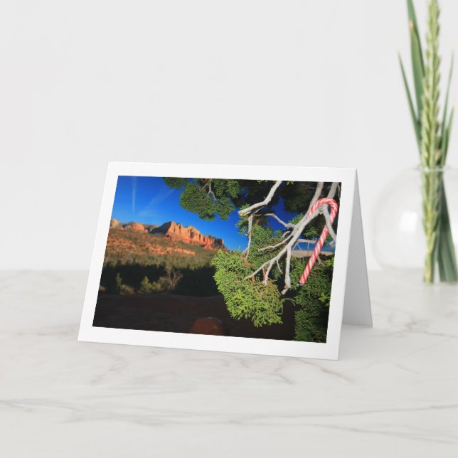 Cartes Pour Fêtes Annuelles Noël de sud-ouest (Devant)