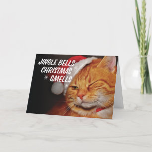 Cartes Pour Fêtes Annuelles Noël de tintements du carillon sent Noël