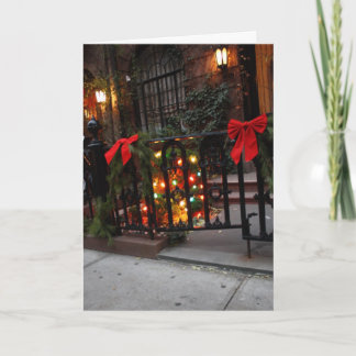 Cartes Pour Fêtes Annuelles Noël de ville