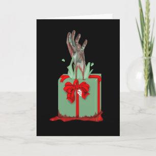 Cartes Pour Fêtes Annuelles Noël de zombi