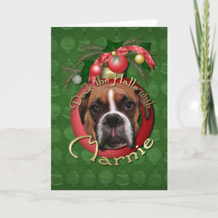 Cartes Pour Fêtes Annuelles Noël - Deck the Halls avec Marnie