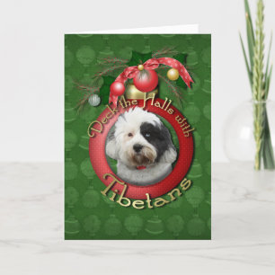 Cartes Pour Fêtes Annuelles Noël - Deck the Halls - Tibétains