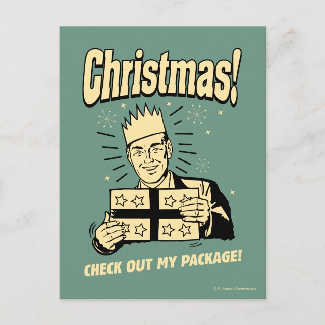 Cartes Pour Fêtes Annuelles Noël : Découvrez mon forfait (Devant)