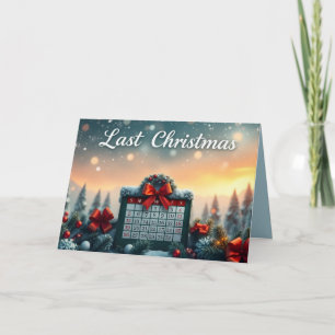 Cartes Pour Fêtes Annuelles Noël dernier