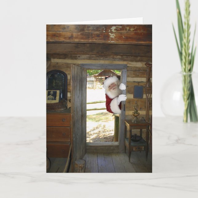 Cartes Pour Fêtes Annuelles Noël des Appalaches I (Devant)