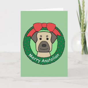 Cartes Pour Fêtes Annuelles Noël des bergers anatoliens