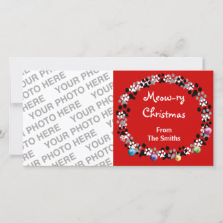 Cartes Pour Fêtes Annuelles Noël des Meow-ry