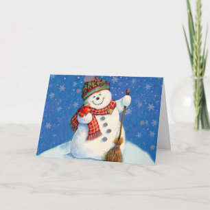 Cartes Pour Fêtes Annuelles Noël des motoneiges