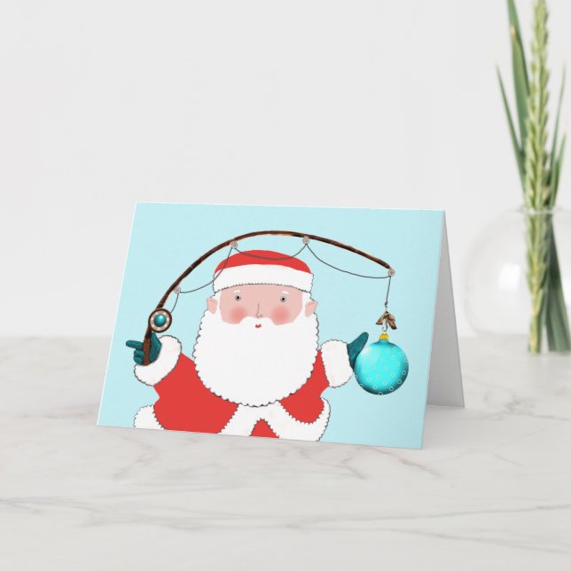 Cartes Pour Fêtes Annuelles Noël drôle (Devant)