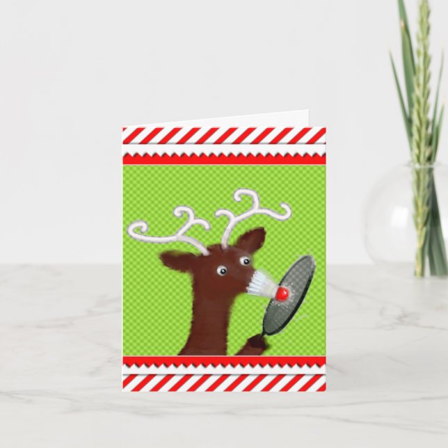 Cartes Pour Fêtes Annuelles Noël drôle (Devant)