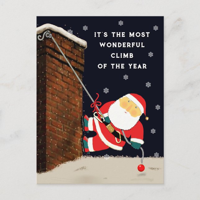 Cartes Pour Fêtes Annuelles Noël drôle (Devant)