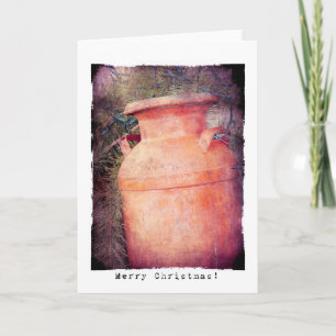 Cartes Pour Fêtes Annuelles Noël du bidon de lait