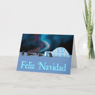Cartes Pour Fêtes Annuelles Noël du bout du monde - Feliz Navidad