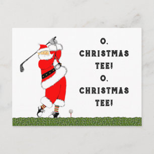 Cartes Pour Fêtes Annuelles Noël du golf