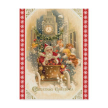 Noël du Père Noël rétro