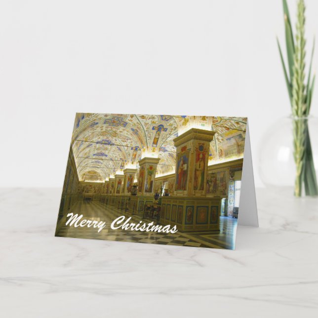 Cartes Pour Fêtes Annuelles noël du vatican (Devant)