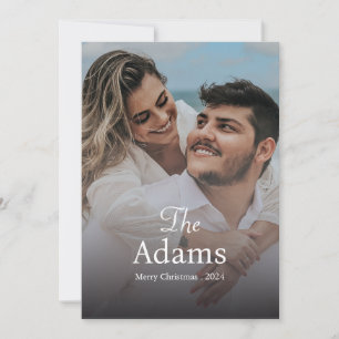 Cartes Pour Fêtes Annuelles Noël élégant Moderne et tendance Couple amusant