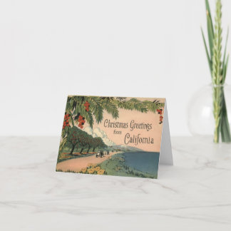 Cartes Pour Fêtes Annuelles Noël en Californie