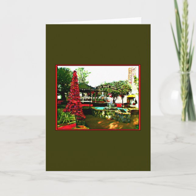 Cartes Pour Fêtes Annuelles Noël en Floride Le MUSÉE Gibney (Devant)