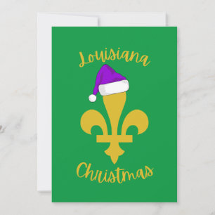Cartes Pour Fêtes Annuelles Noël en Louisiane