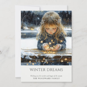 Cartes Pour Fêtes Annuelles Noël enchanté