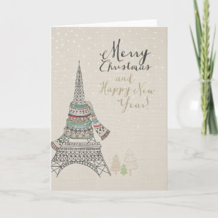 Cartes Pour Fêtes Annuelles Noël et nouvelles années à Paris