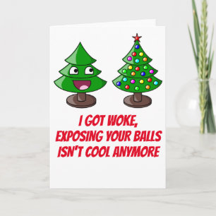 Cartes Pour Fêtes Annuelles NOËL ÉVEILLÉ, Boules DÉNONCÉES