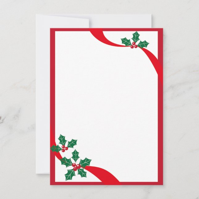 Cartes Pour Fêtes Annuelles Noël - Faites-le vous-même (Devant)