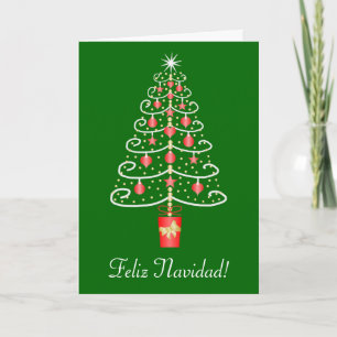 Cartes Pour Fêtes Annuelles Noël Feliz Navidad