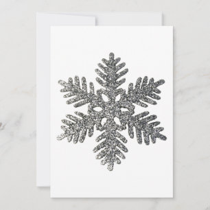 Cartes Pour Fêtes Annuelles Noël Fête Silencieux Snowflake Star Design