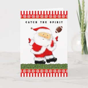 Cartes Pour Fêtes Annuelles Noël Football