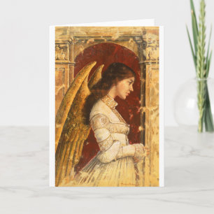 Cartes Pour Fêtes Annuelles Noël Fresco Angel
