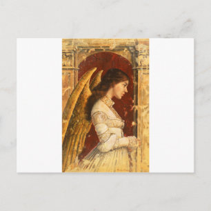 Cartes Pour Fêtes Annuelles Noël Fresco Angel
