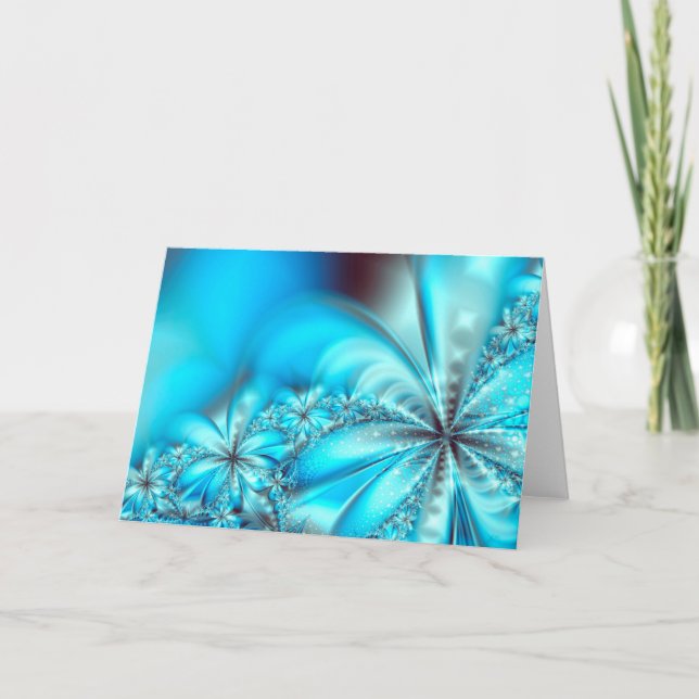 Cartes Pour Fêtes Annuelles Noël froid et fragile (Devant)