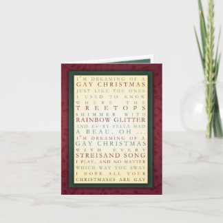 CARTES POUR FÊTES ANNUELLES NOËL GAI