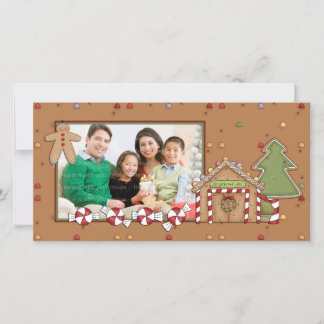 Cartes Pour Fêtes Annuelles Noël gai - Chambre de pain d'épice