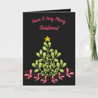 Cartes Pour Fêtes Annuelles Noël Herbe super Personnalisé