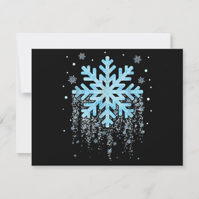 Cartes Pour Fêtes Annuelles Noël hivernal (Devant)