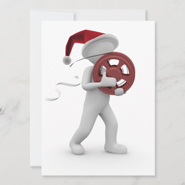 Cartes Pour Fêtes Annuelles noël hollywoodien (Devant)