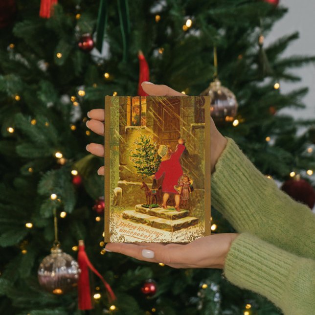 Cartes Pour Fêtes Annuelles Noël hongrois de 1896 (Créateur téléchargé)