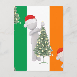 Cartes Pour Fêtes Annuelles noël irlandais