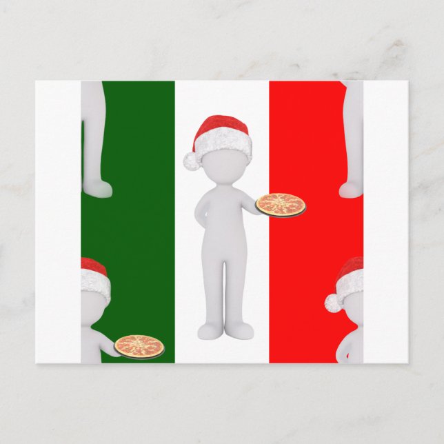 Cartes Pour Fêtes Annuelles noël italien (Devant)
