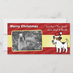 Cartes Pour Fêtes Annuelles Noël Jack Russell Terrier