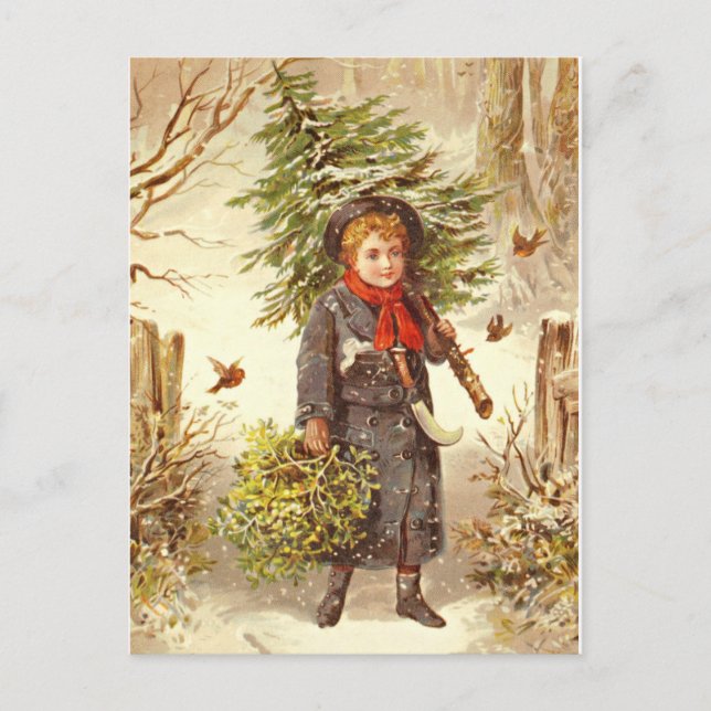 Cartes Pour Fêtes Annuelles Noël joyeux (Devant)